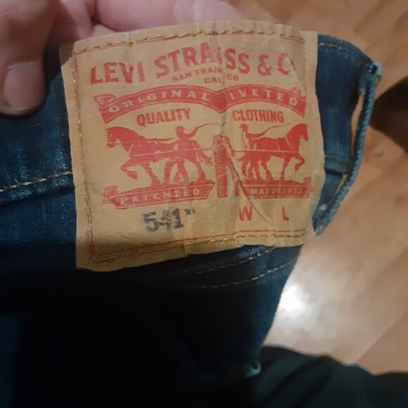 Levi's 541 Big and Tall Jean's 52×30 - Picture 5 of 6